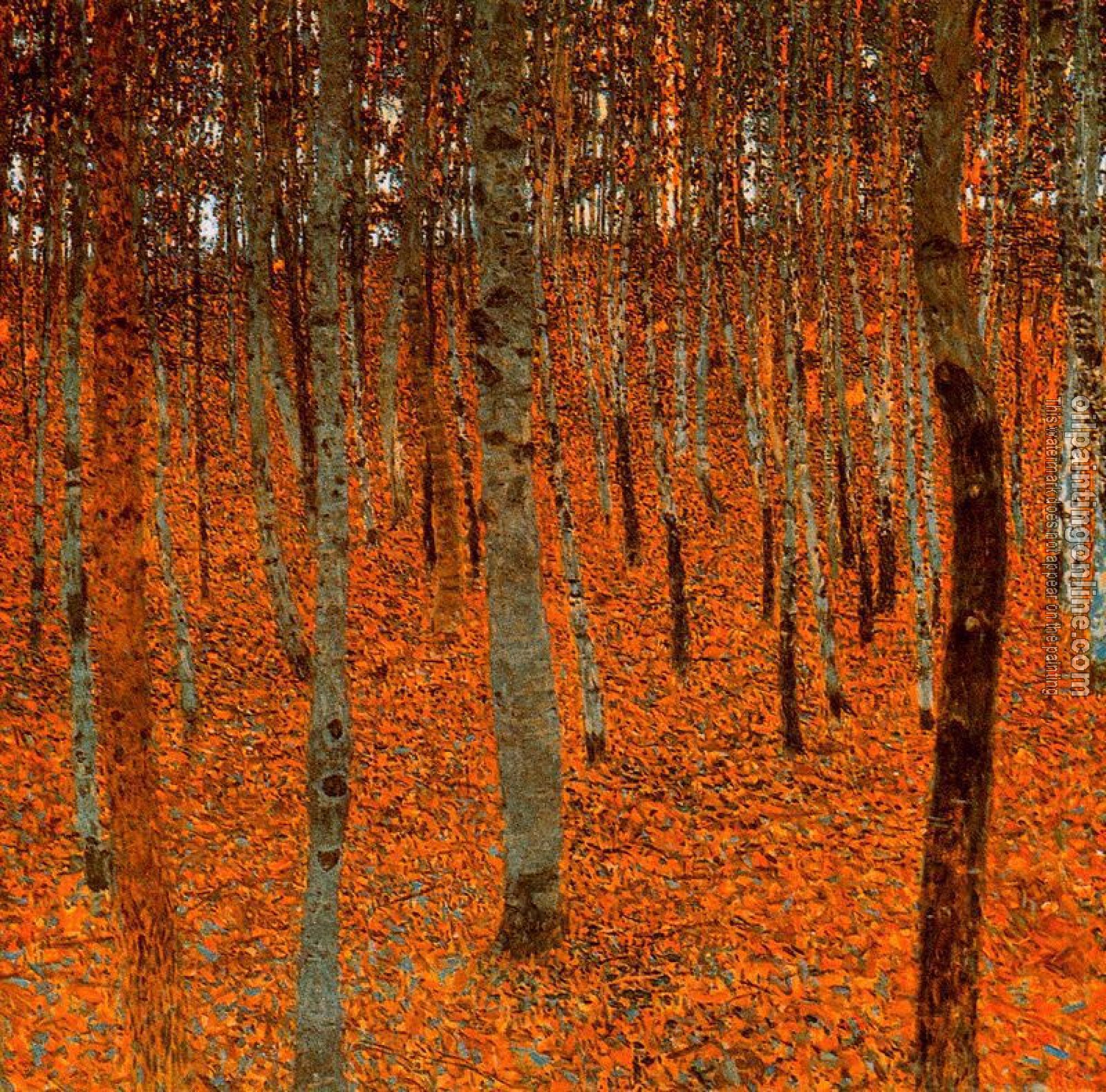 Klimt, Gustav - Beech Forest II
